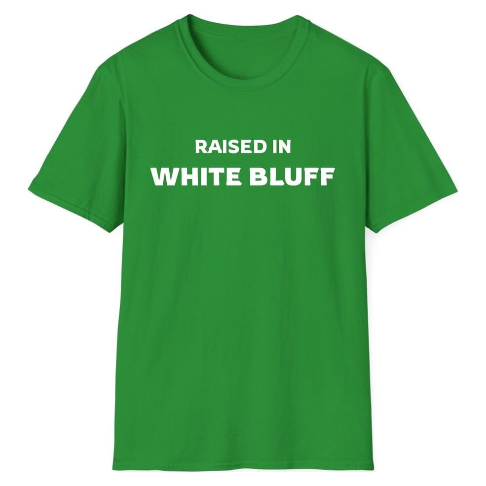 RAISED IN WHITE BLUFF — Irish Green