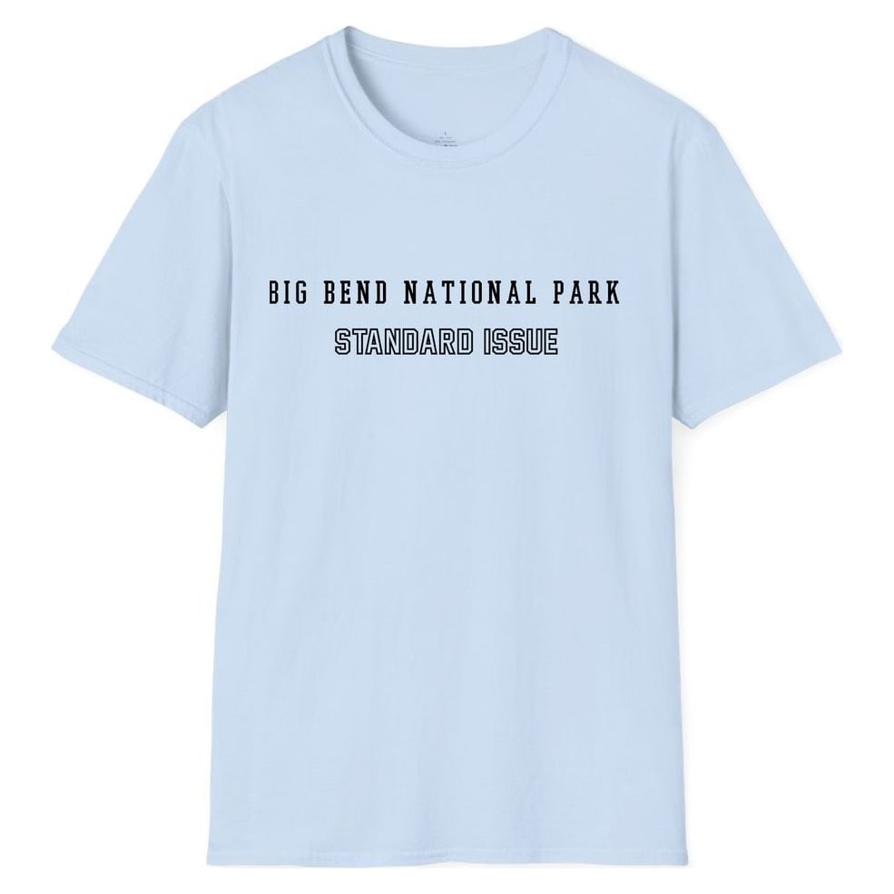 BIG BEND NATIONAL PARK STANDARD ISSUE — Light Blue