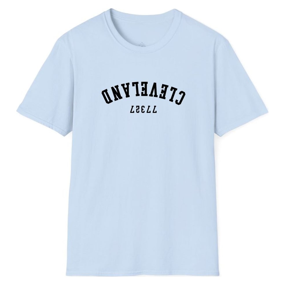 CLEVELAND 77327 ARCHED - UPSIDE DOWN — Light Blue