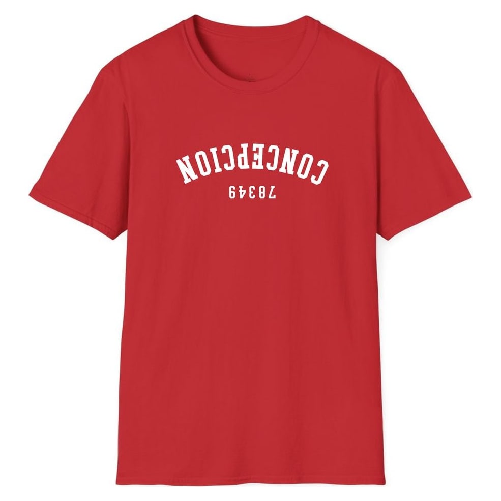 CONCEPCION 78349 ARCHED - UPSIDE DOWN — Red