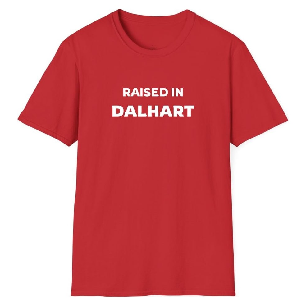 RAISED IN DALHART — Red
