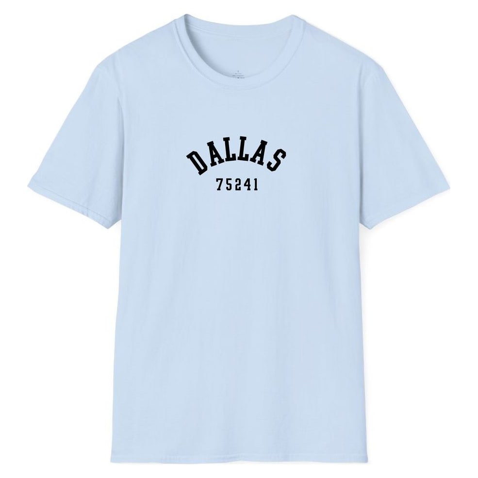 Dallas 75241 Arched — Light Blue