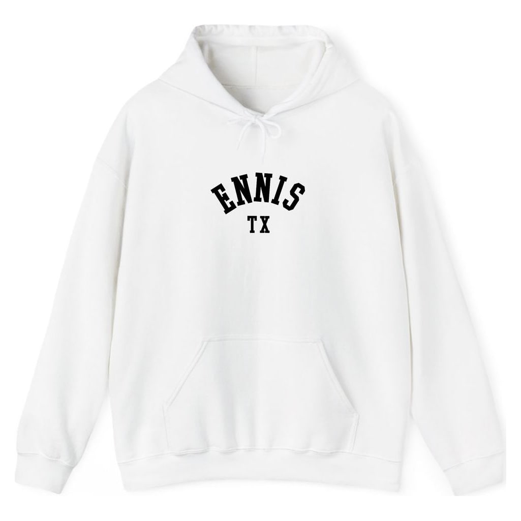ENNIS TEXAS ARCHED — White