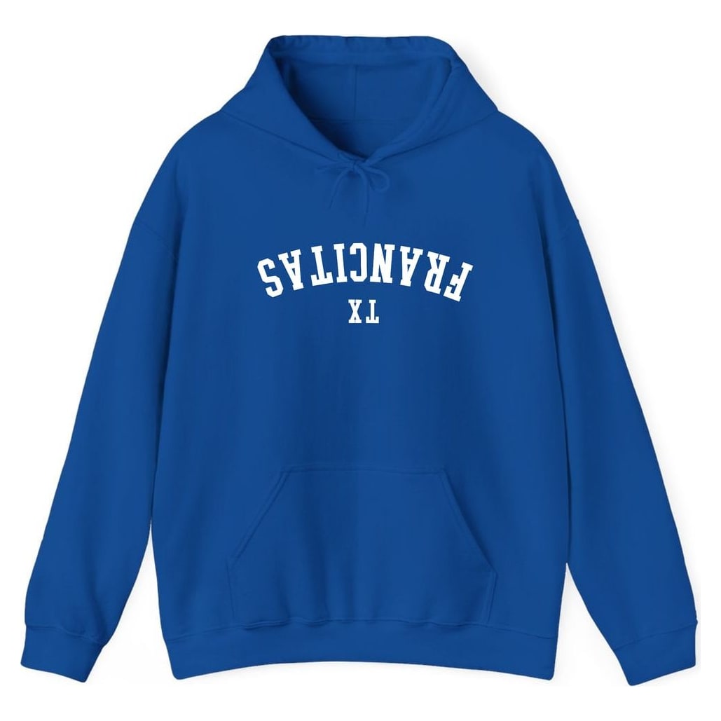FRANCITAS TEXAS ARCHED - UPSIDE DOWN — Royal