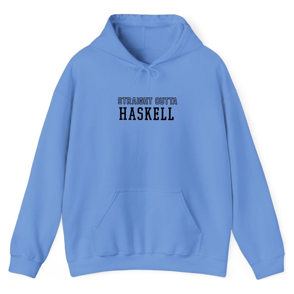 STRAIGHT OUTTA HASKELL — Carolina Blue
