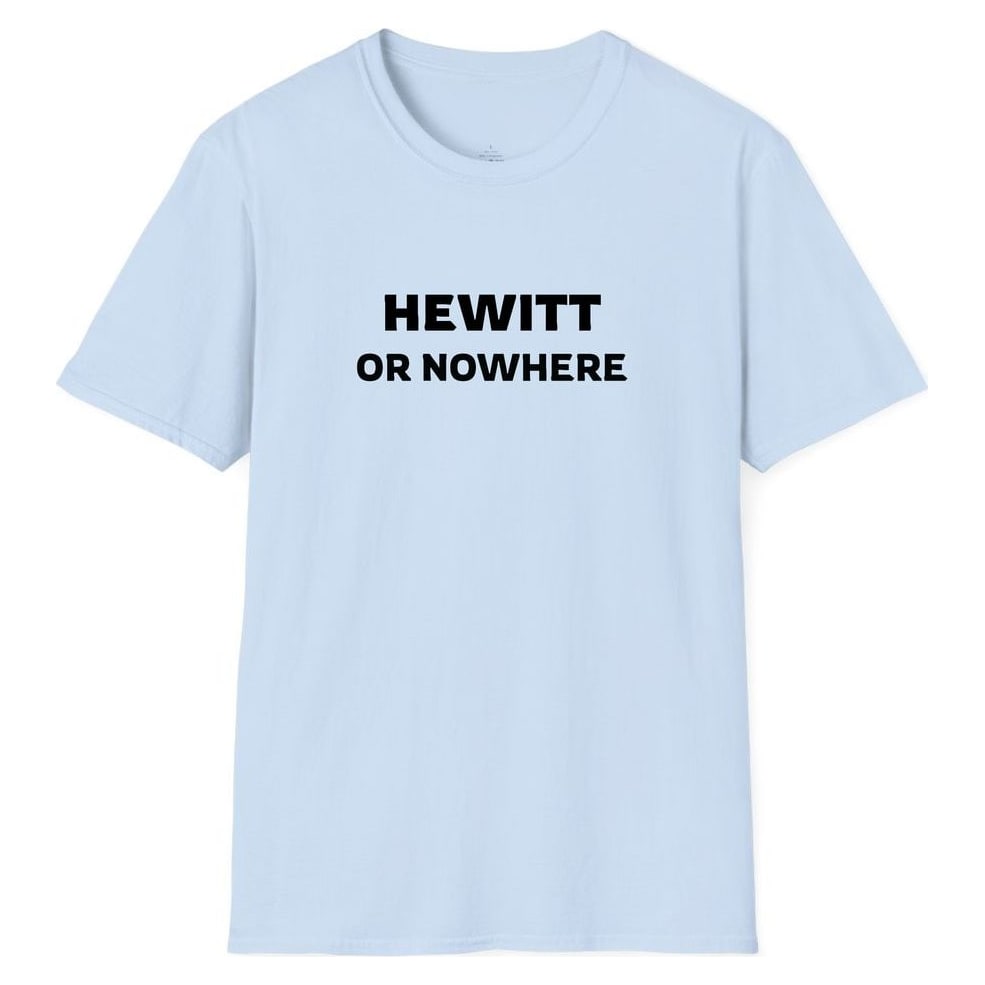 HEWITT OR NOWHERE — Light Blue
