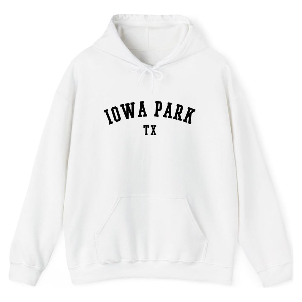 IOWA PARK TEXAS ARCHED — White