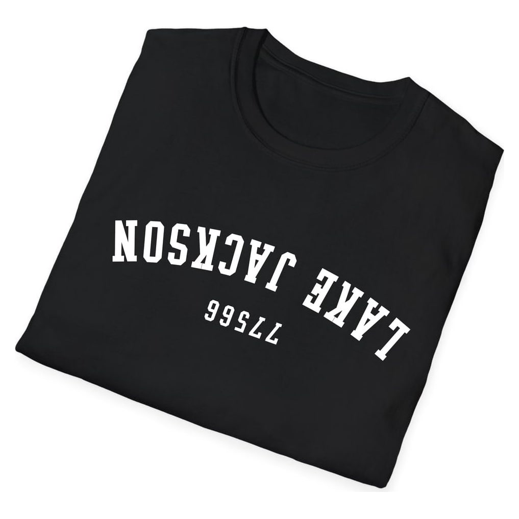 Lake Jackson 77566 ARCHED - UPSIDE DOWN — Black — view 4