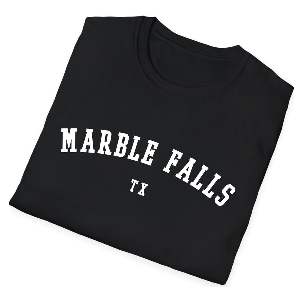 Marble Falls TEXAS ARCHED — Black — view 4