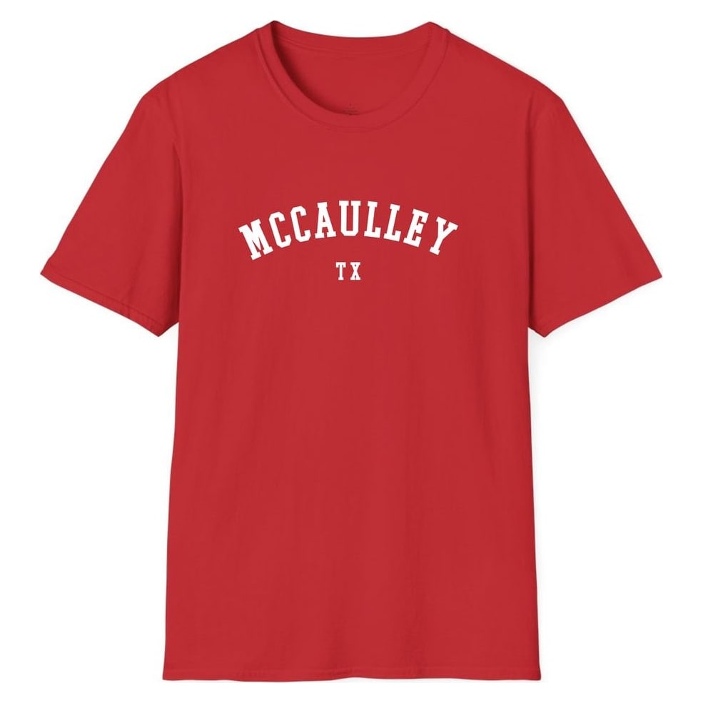 MCCAULLEY TEXAS ARCHED — Red