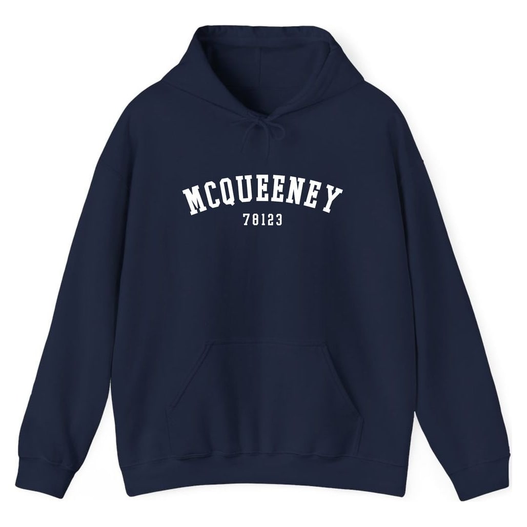 MCQUEENEY 78123 ARCHED — Navy