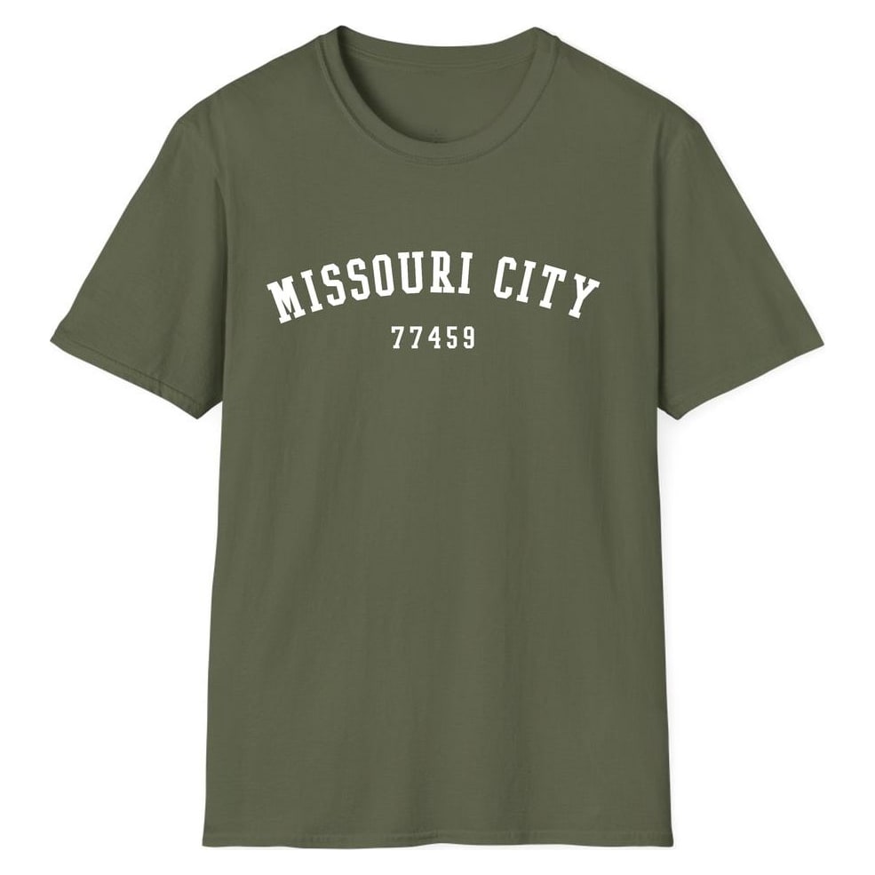 MISSOURI CITY 77459 ARCHED — Military Green