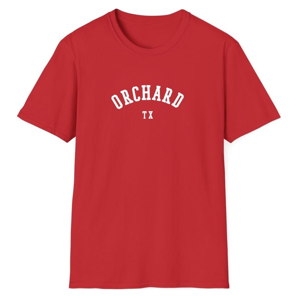 ORCHARD TEXAS ARCHED — Red