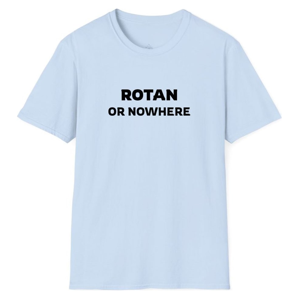 ROTAN OR NOWHERE — Light Blue