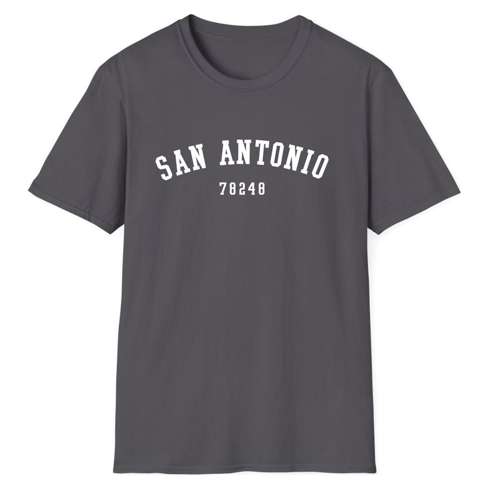 San Antonio 78248 Arched — Charcoal