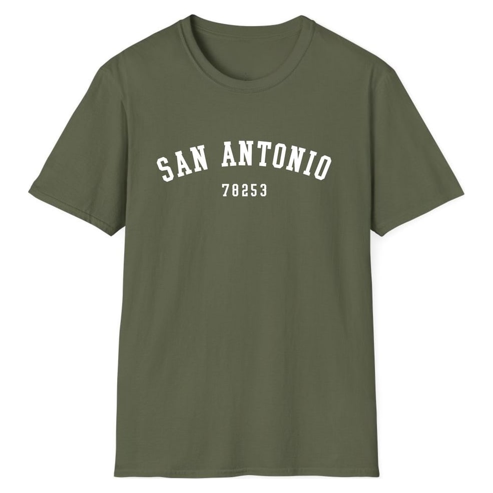 San Antonio 78253 Arched — Military Green