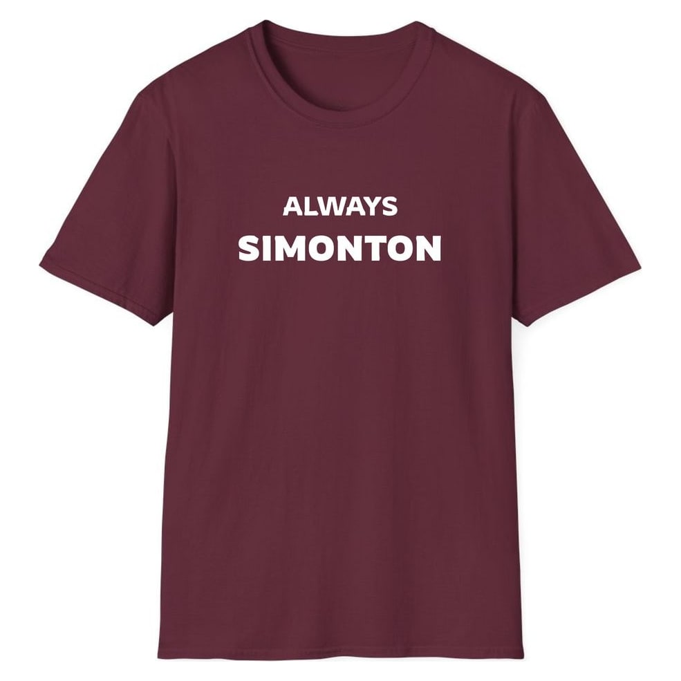 ALWAYS SIMONTON — Maroon