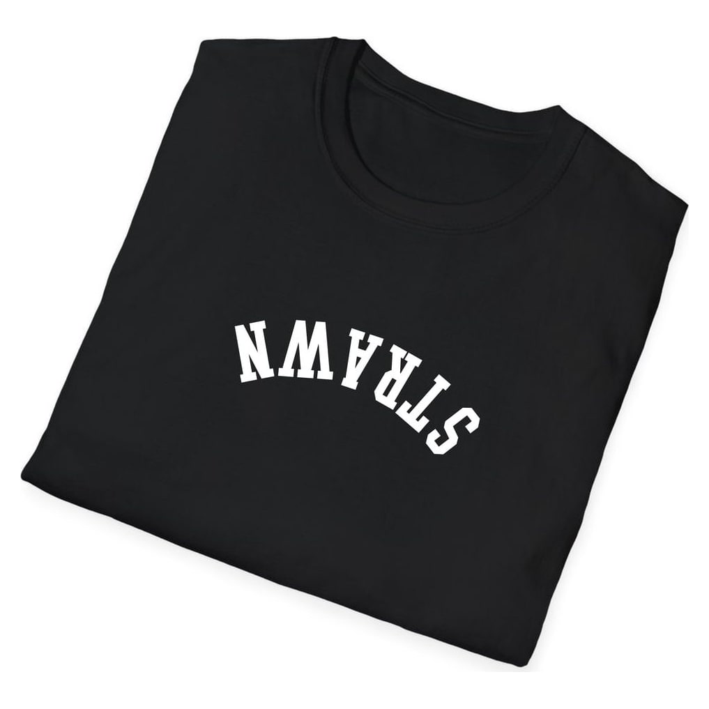 Strawn ARCHED - UPSIDE DOWN — Black — view 4