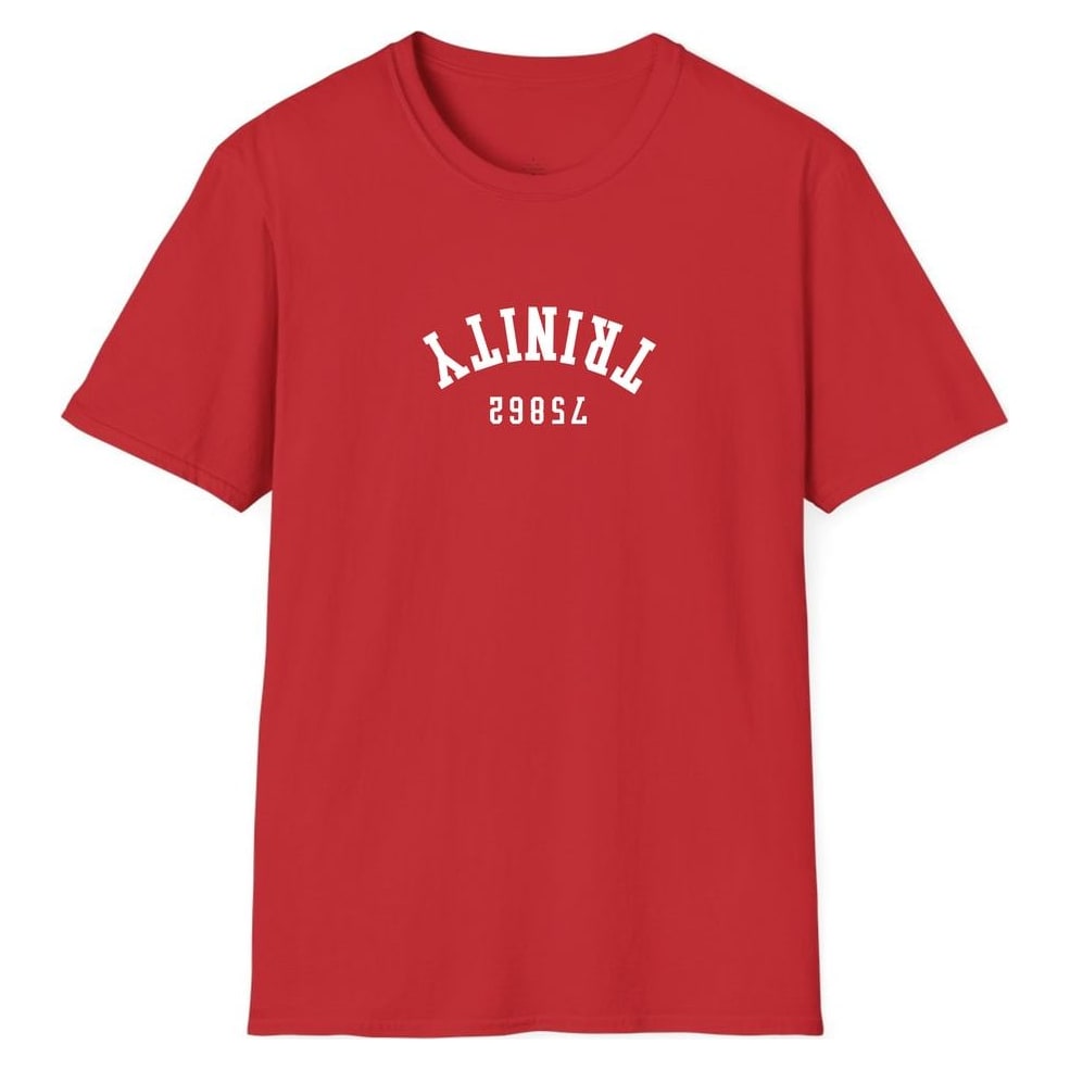 TRINITY 75862 ARCHED - UPSIDE DOWN — Red