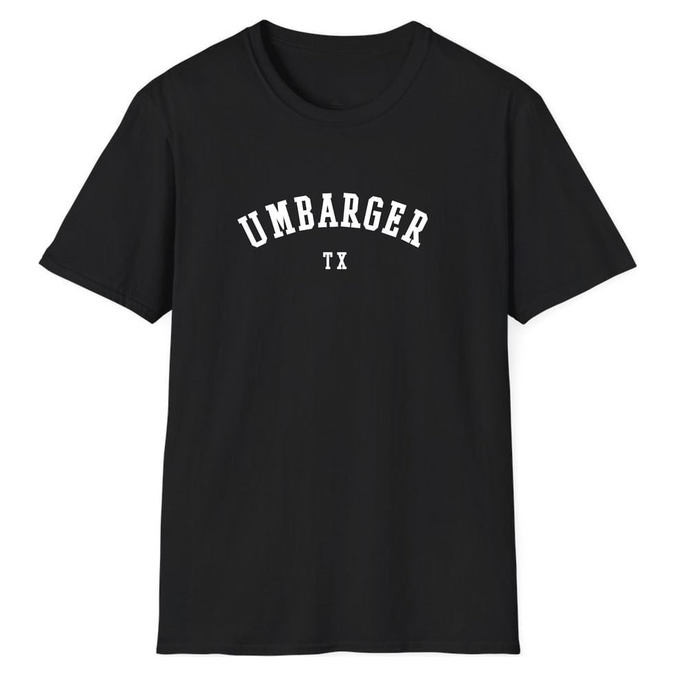 Umbarger TEXAS ARCHED — Black