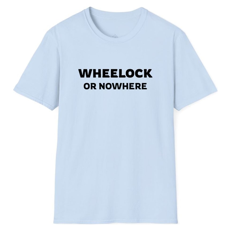 WHEELOCK OR NOWHERE — Light Blue