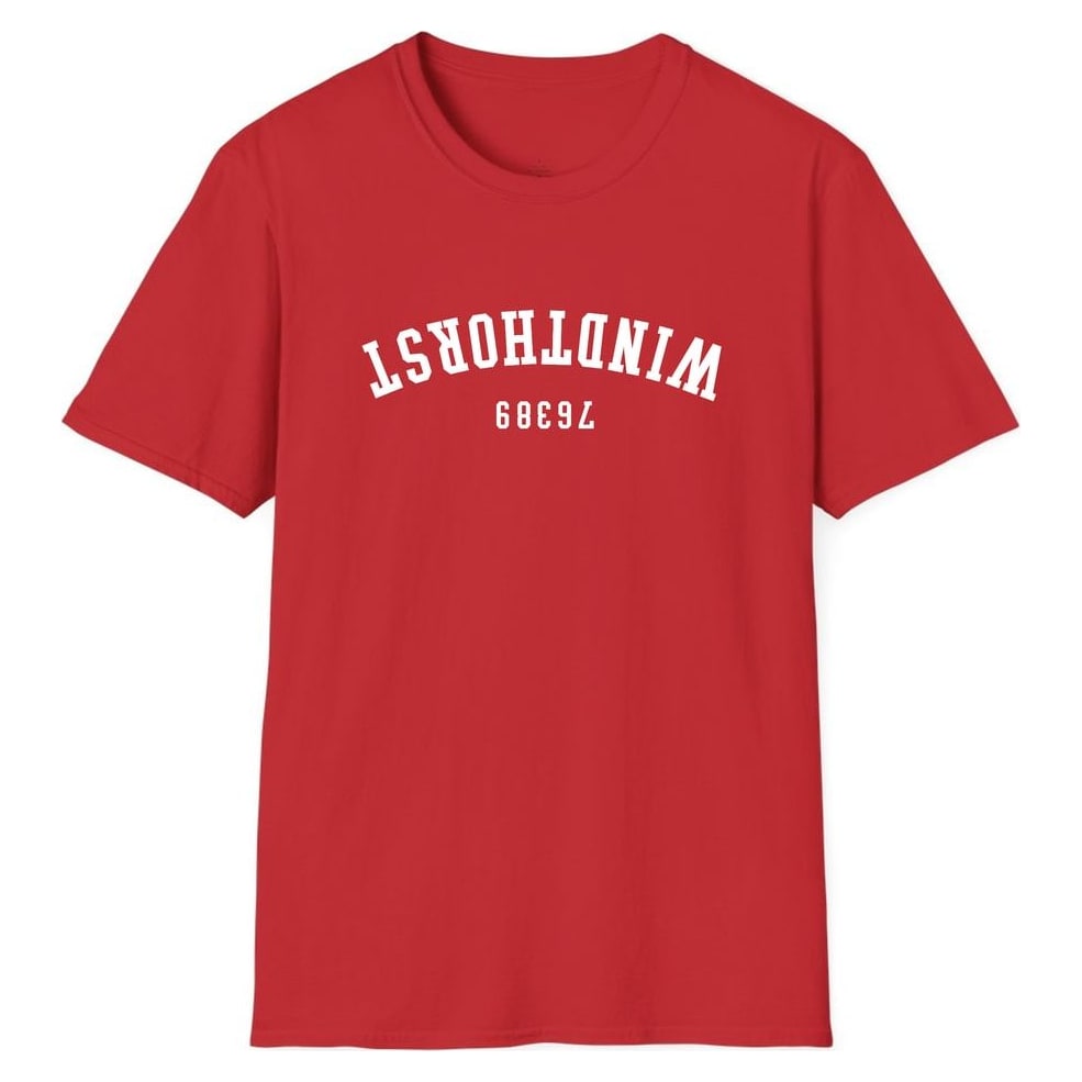 WINDTHORST 76389 ARCHED - UPSIDE DOWN — Red