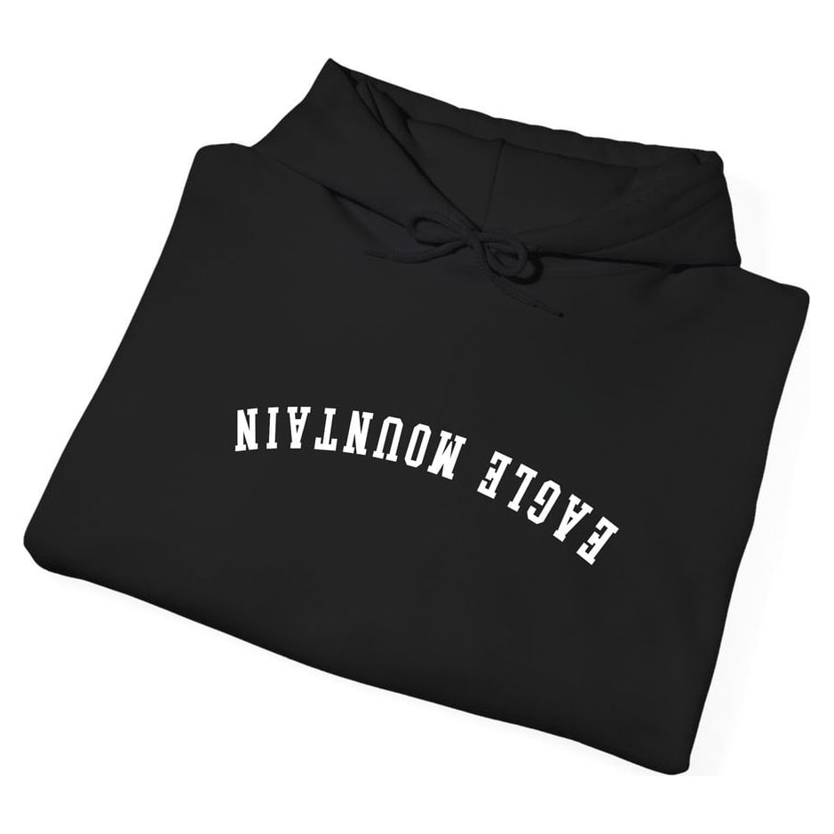 Eagle Mountain ARCHED - UPSIDE DOWN — Black — view 3