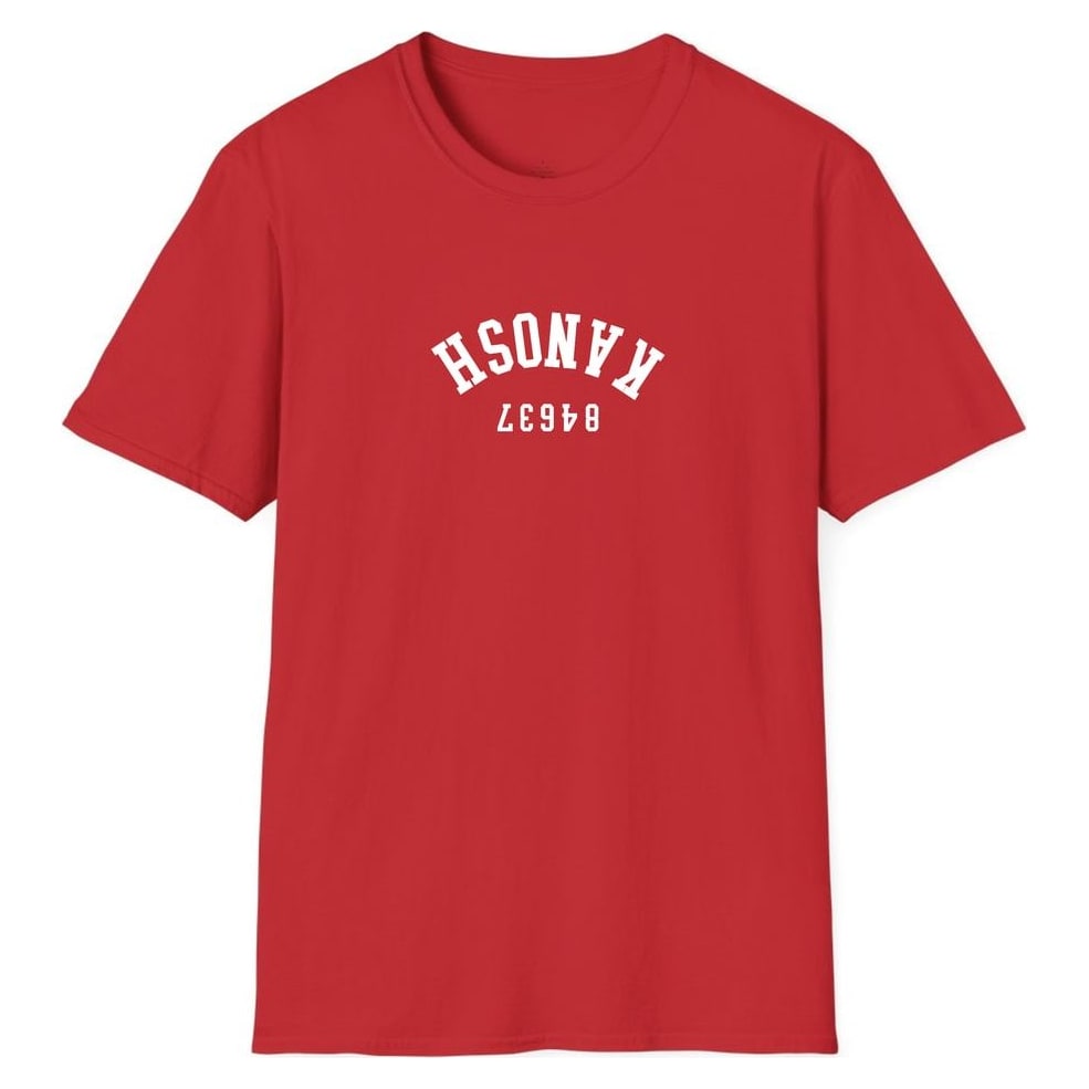 KANOSH 84637 ARCHED - UPSIDE DOWN — Red