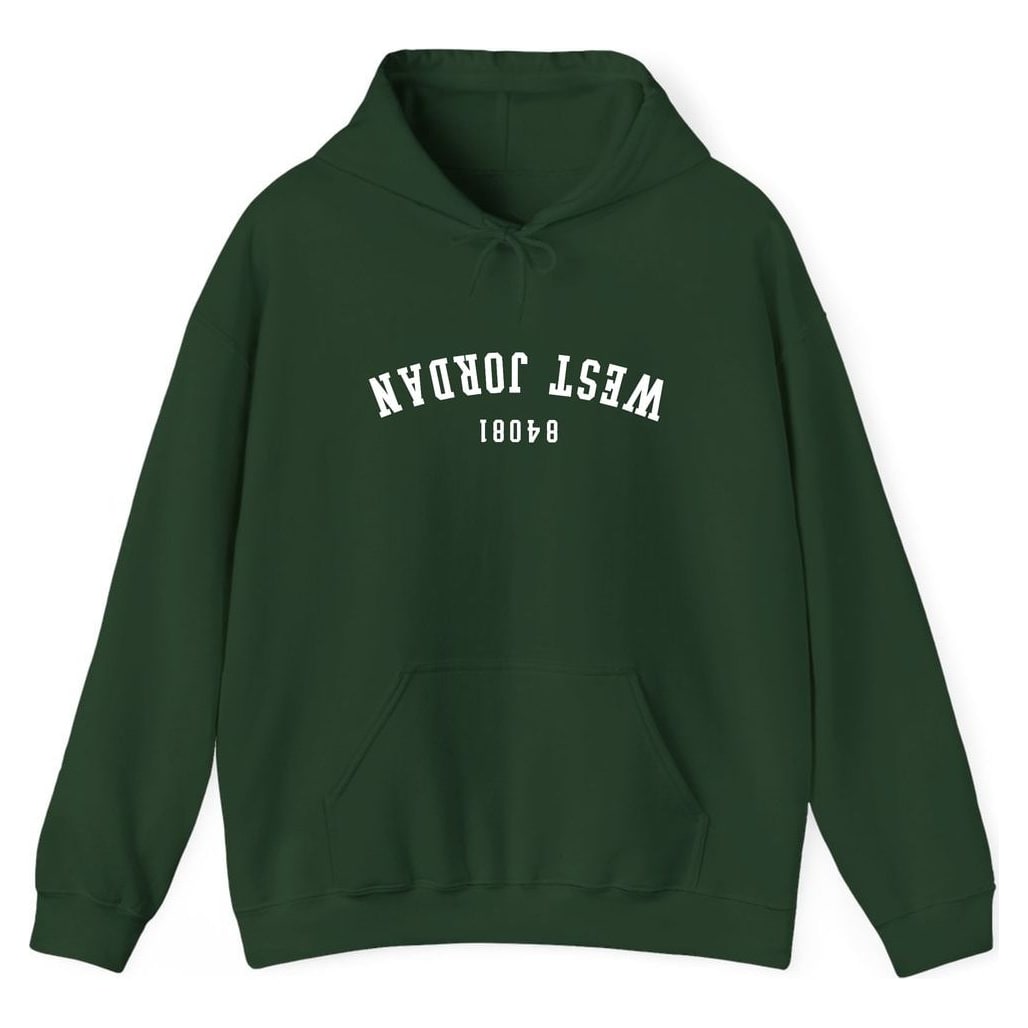 WEST JORDAN 84081 ARCHED - UPSIDE DOWN — Forest Green