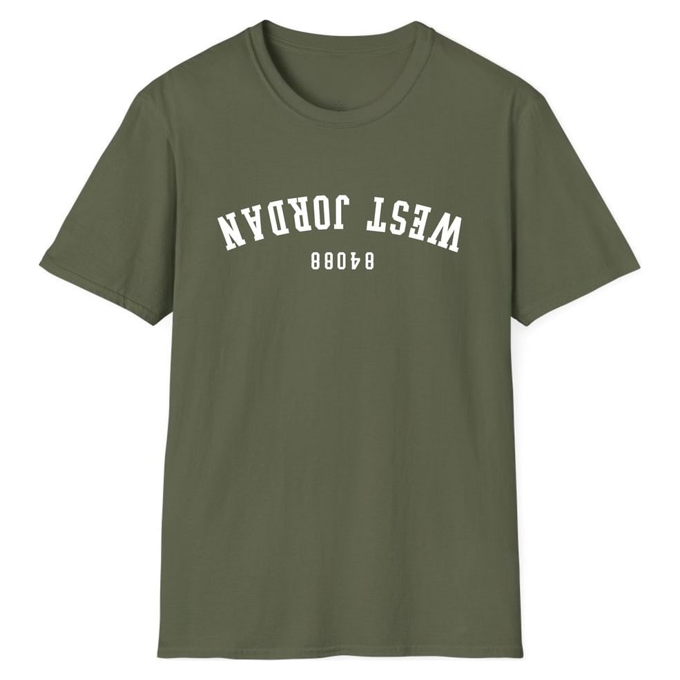 WEST JORDAN 84088 ARCHED - UPSIDE DOWN — Military Green