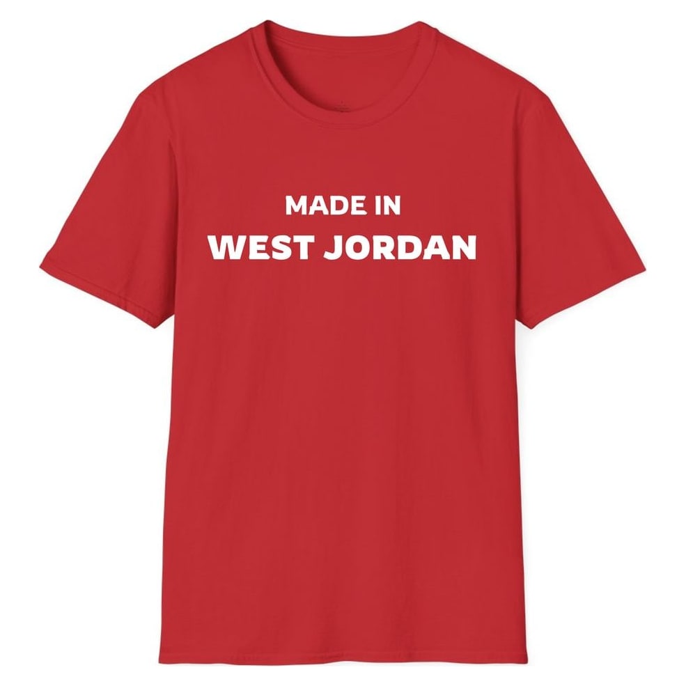 MADE IN WEST JORDAN — Red