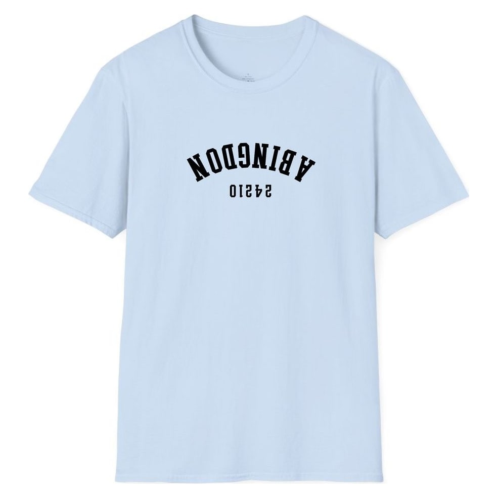 ABINGDON 24210 ARCHED - UPSIDE DOWN — Light Blue