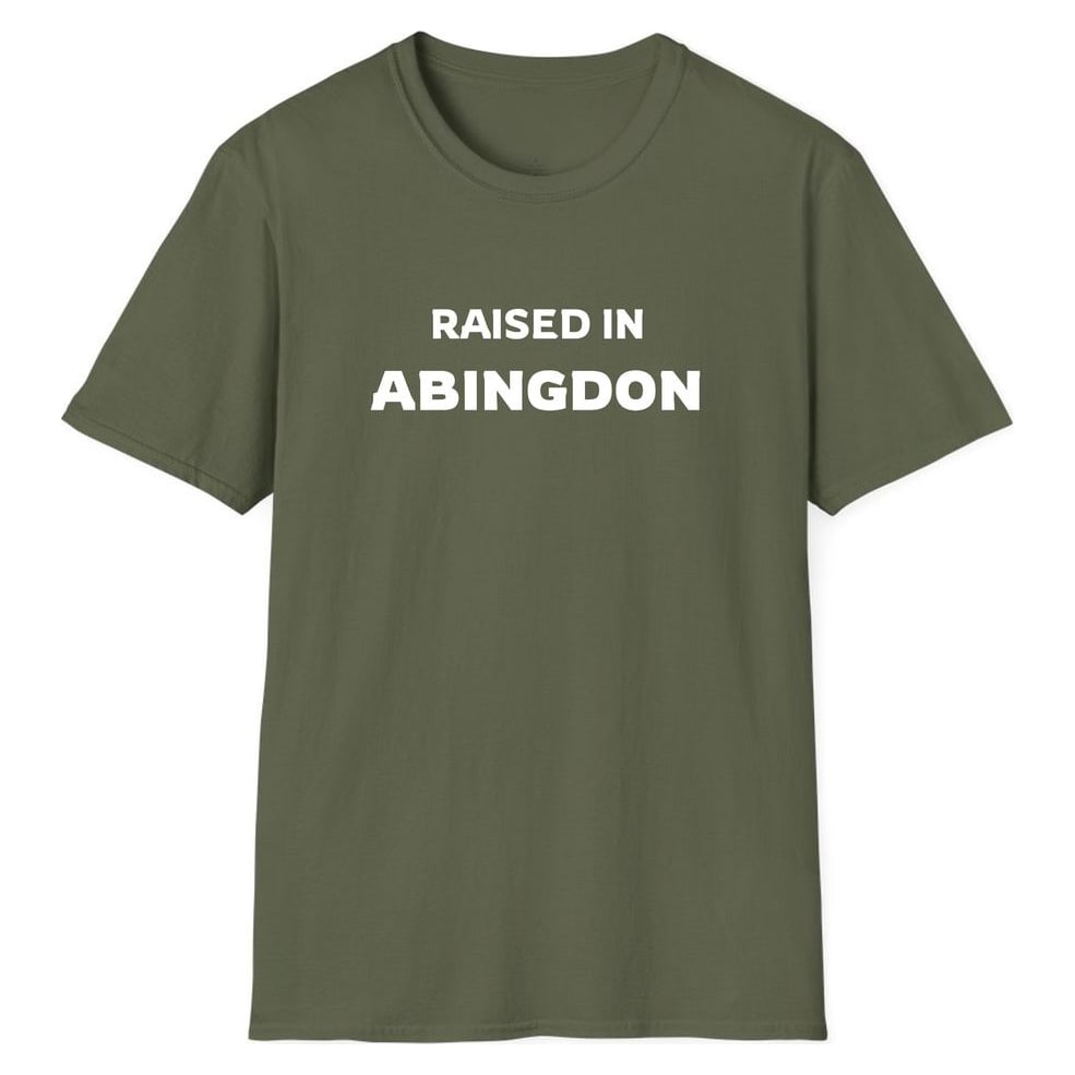 RAISED IN ABINGDON — Military Green