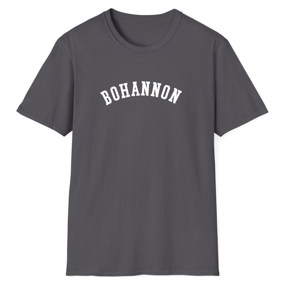 BOHANNON ARCHED — Charcoal