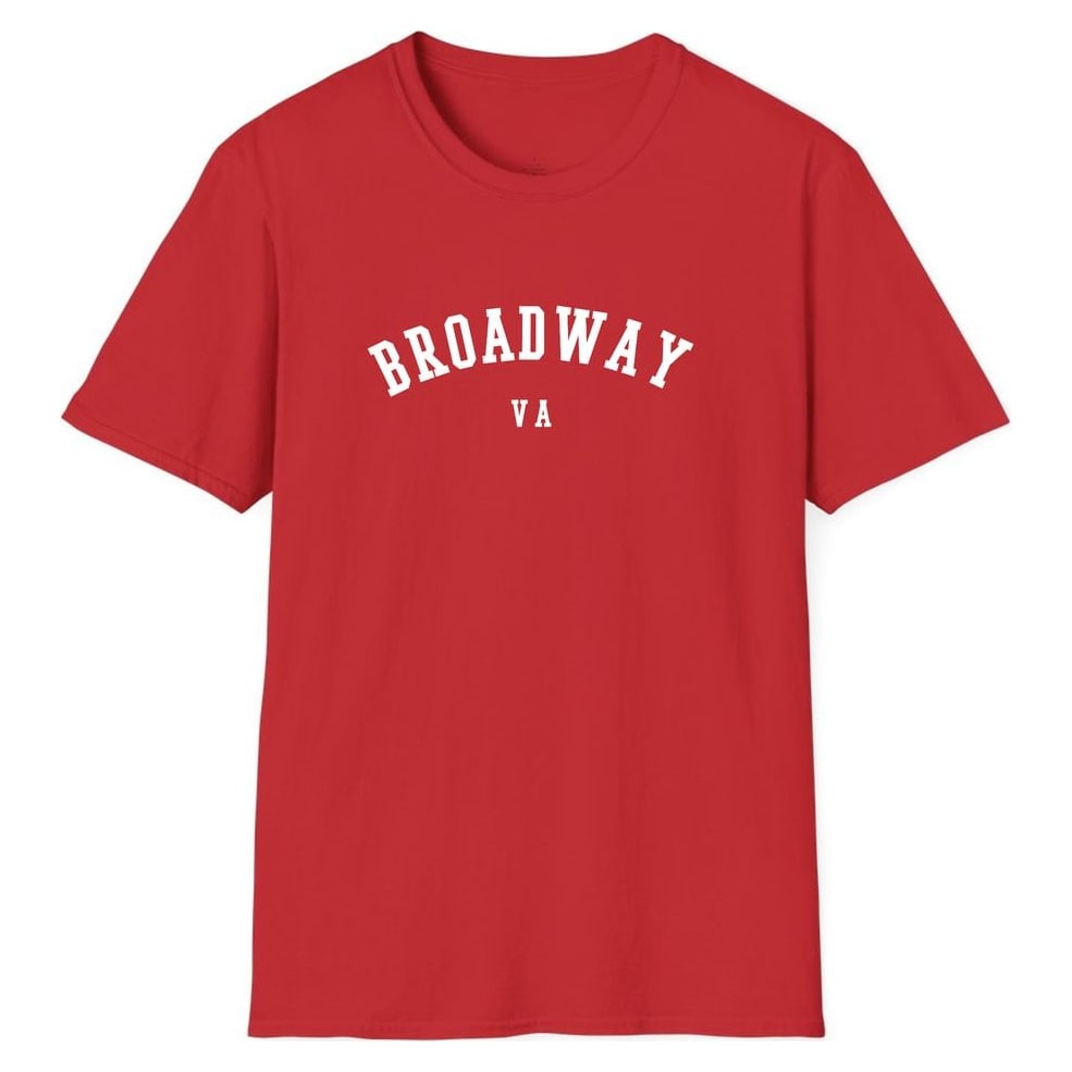 BROADWAY VIRGINIA ARCHED — Red