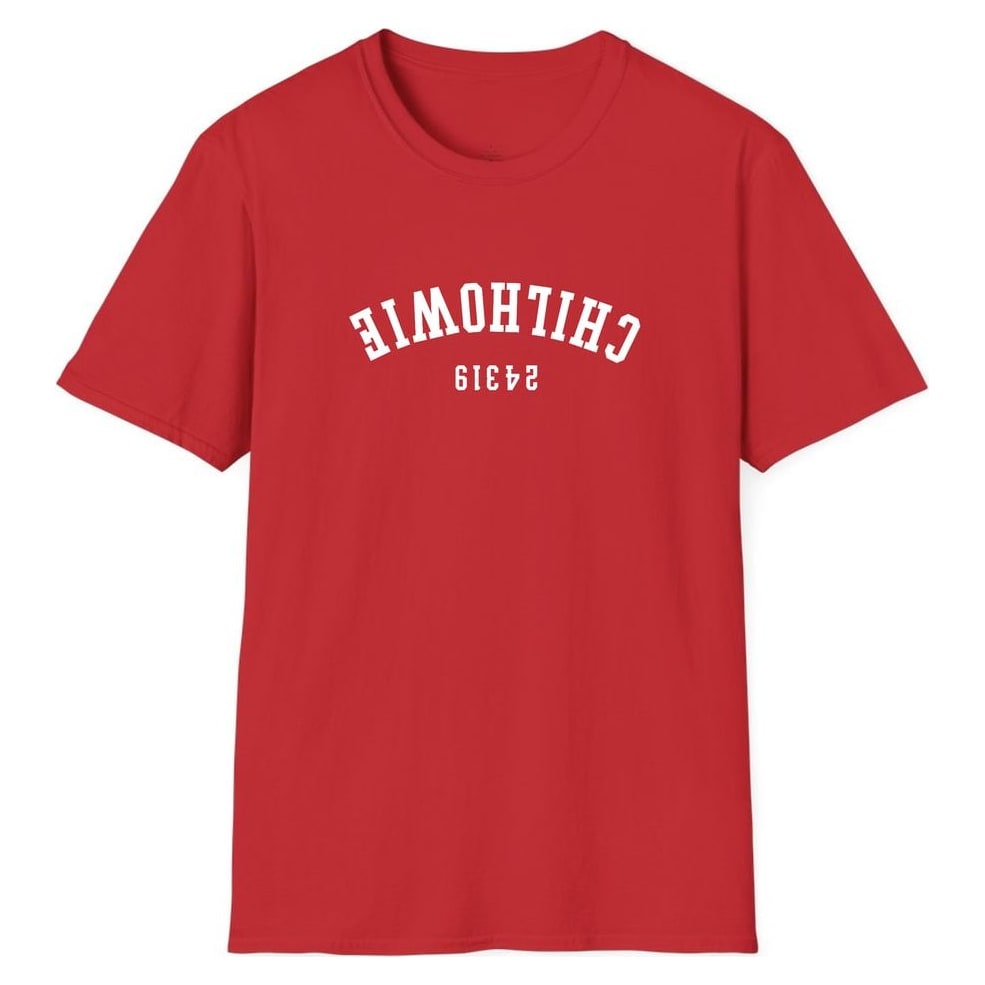 CHILHOWIE 24319 ARCHED - UPSIDE DOWN — Red