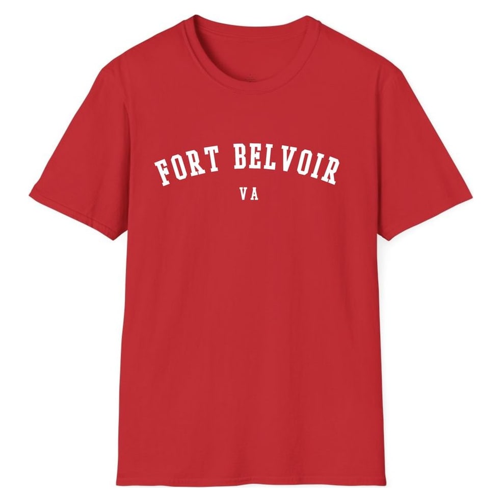 FORT BELVOIR VIRGINIA ARCHED — Red