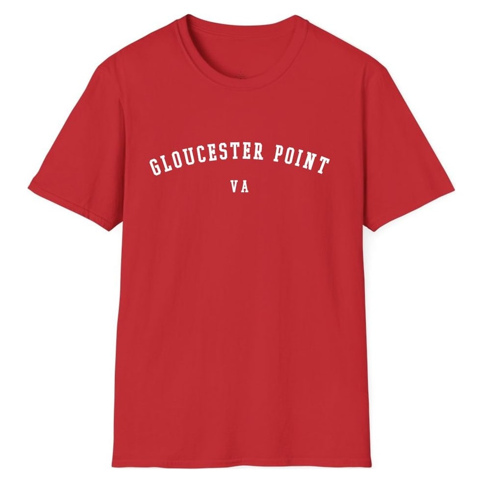 GLOUCESTER POINT VIRGINIA ARCHED — Red