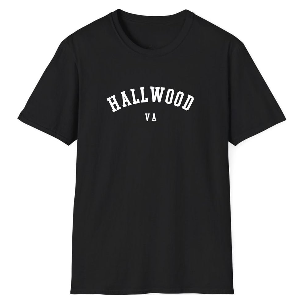 Hallwood VIRGINIA ARCHED — Unisex Softstyle T-Shirt