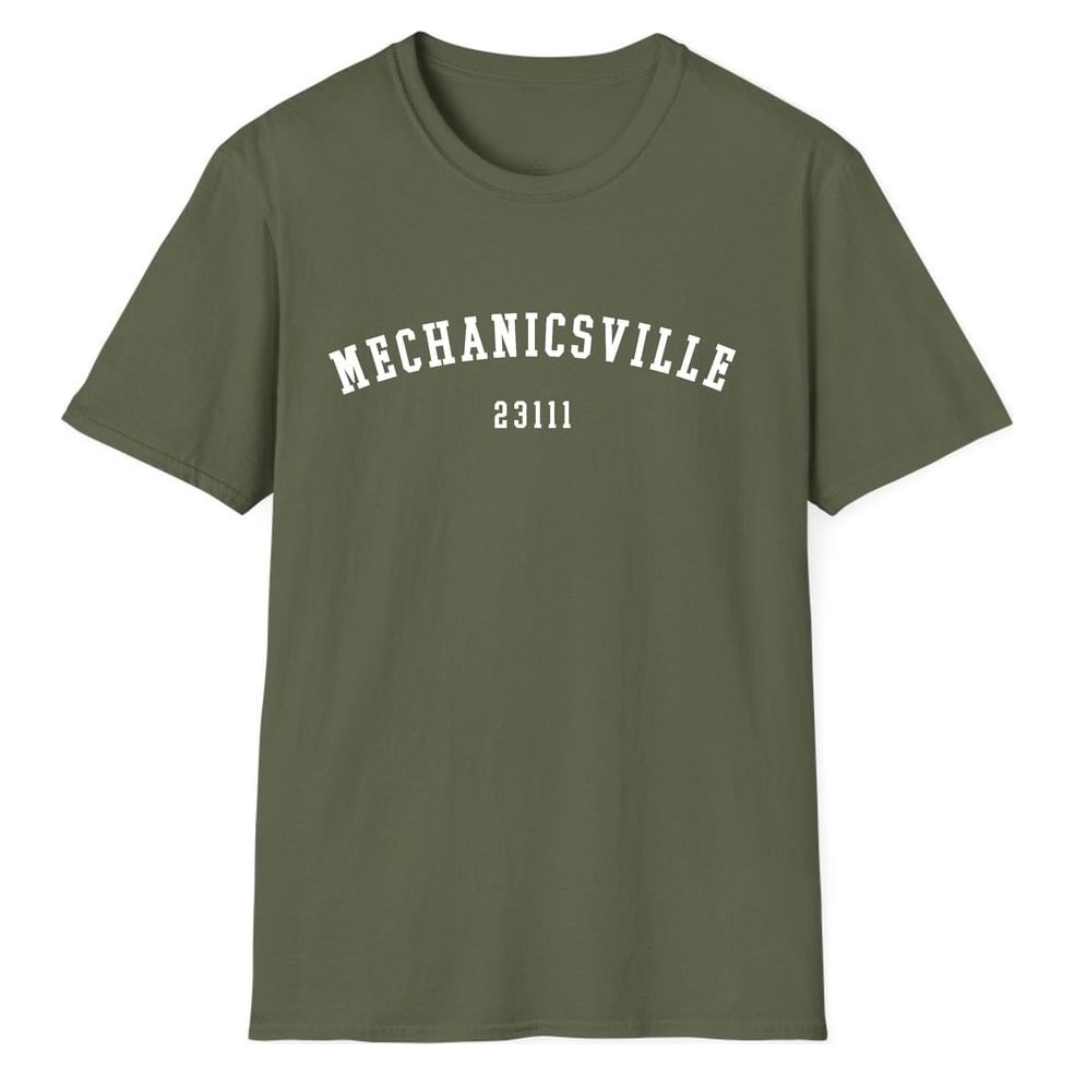 MECHANICSVILLE 23111 ARCHED — Military Green