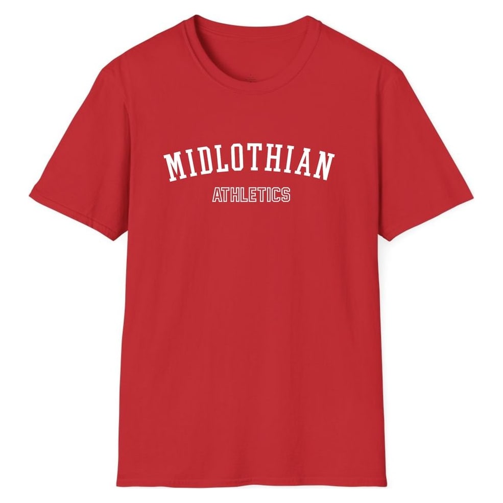 MIDLOTHIAN ATHLETICS — Red
