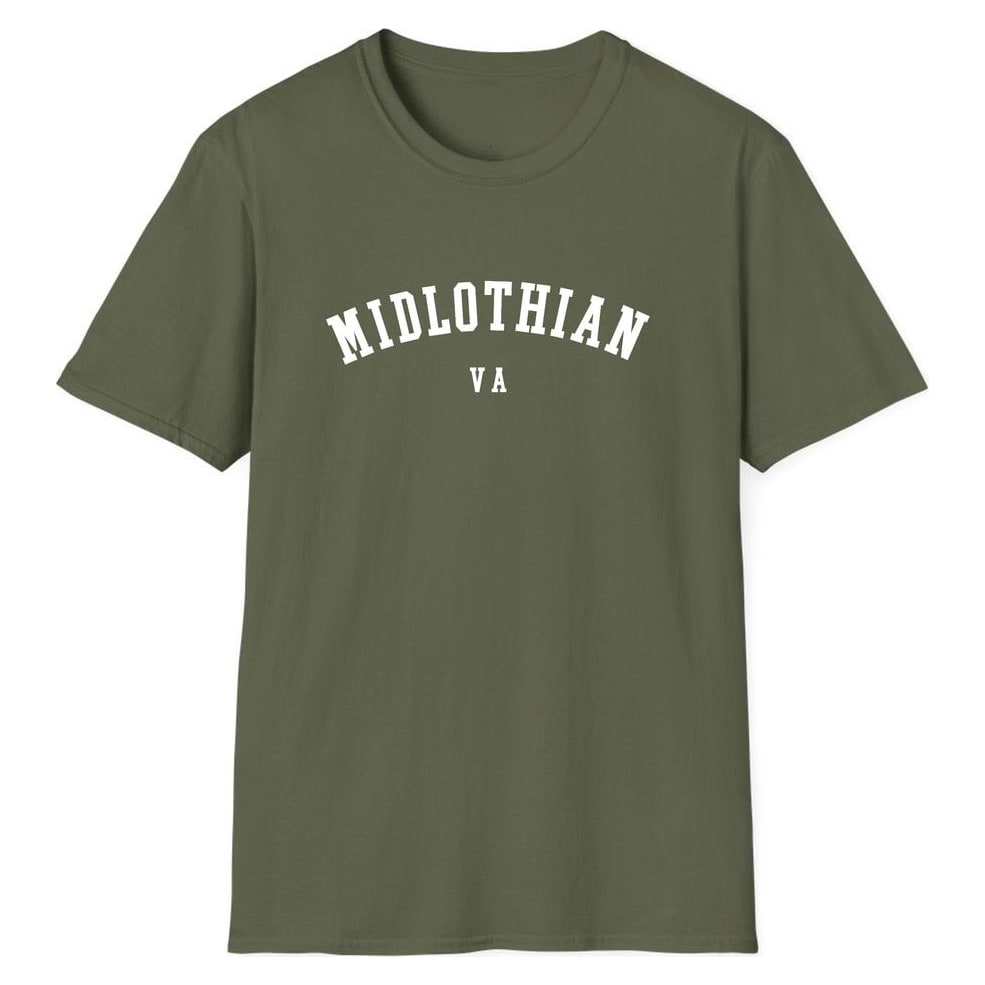 MIDLOTHIAN VIRGINIA ARCHED — Military Green
