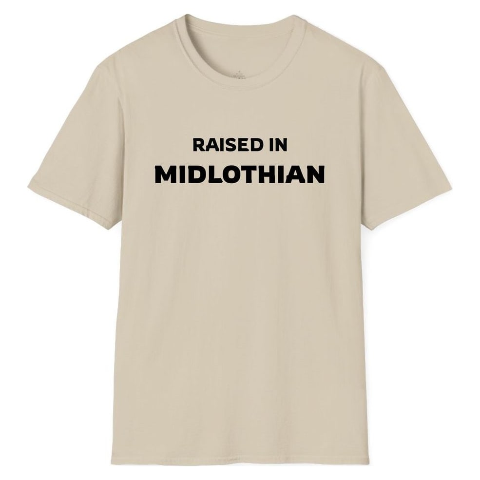 RAISED IN MIDLOTHIAN — Sand