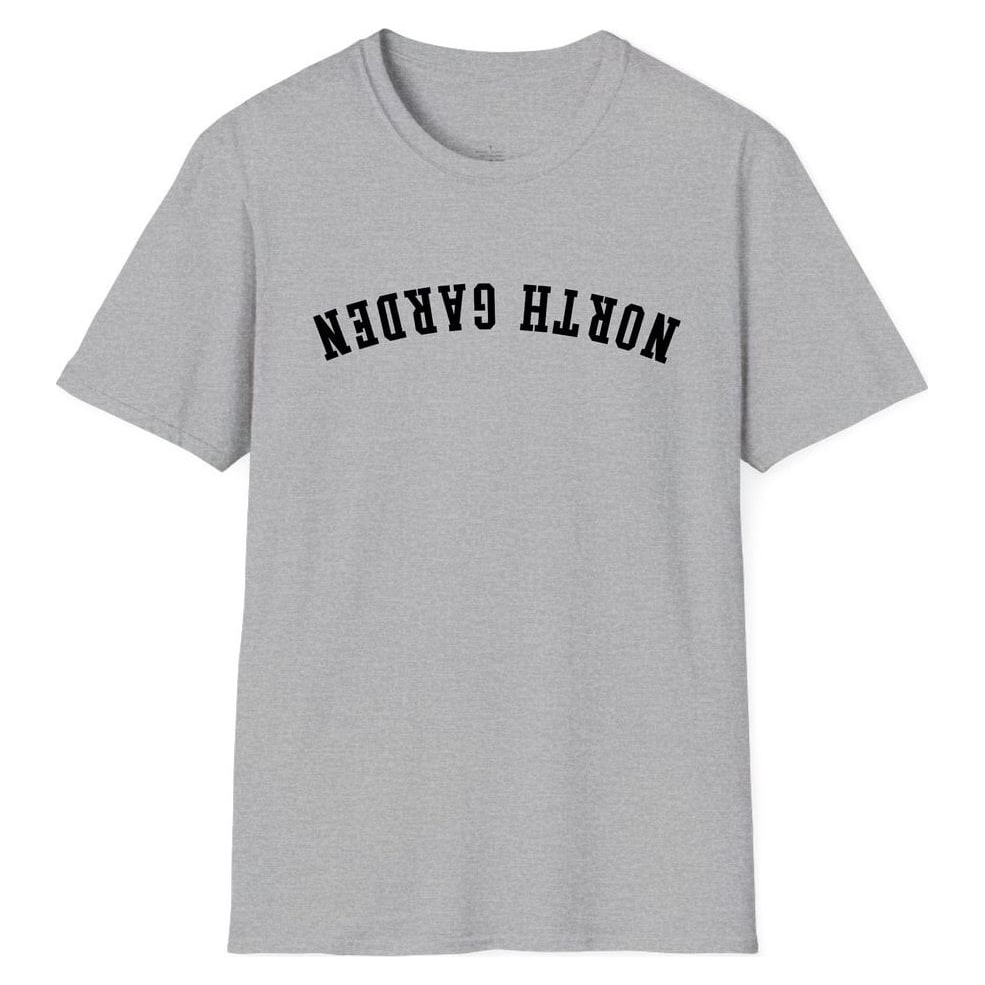 NORTH GARDEN ARCHED - UPSIDE DOWN — Sport Grey