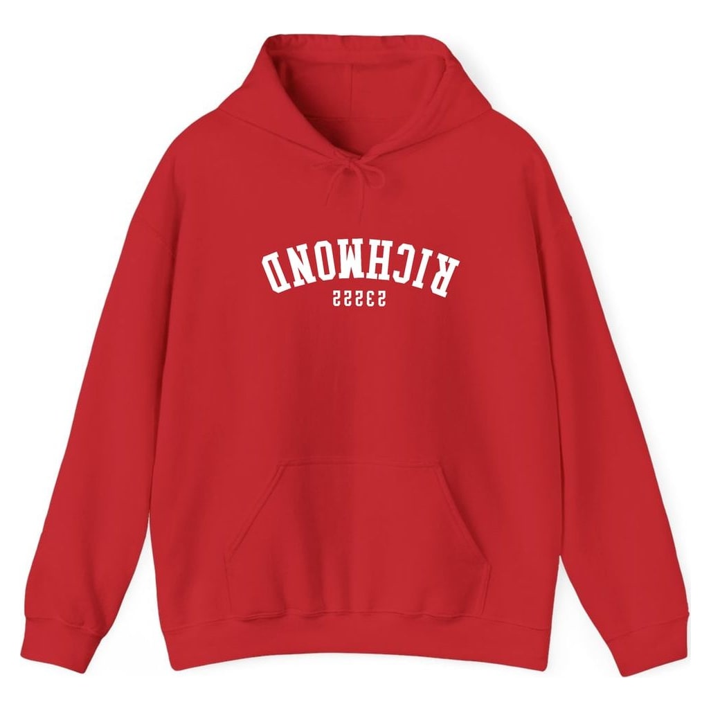 Richmond 23222 Arched - Upside Down — Red