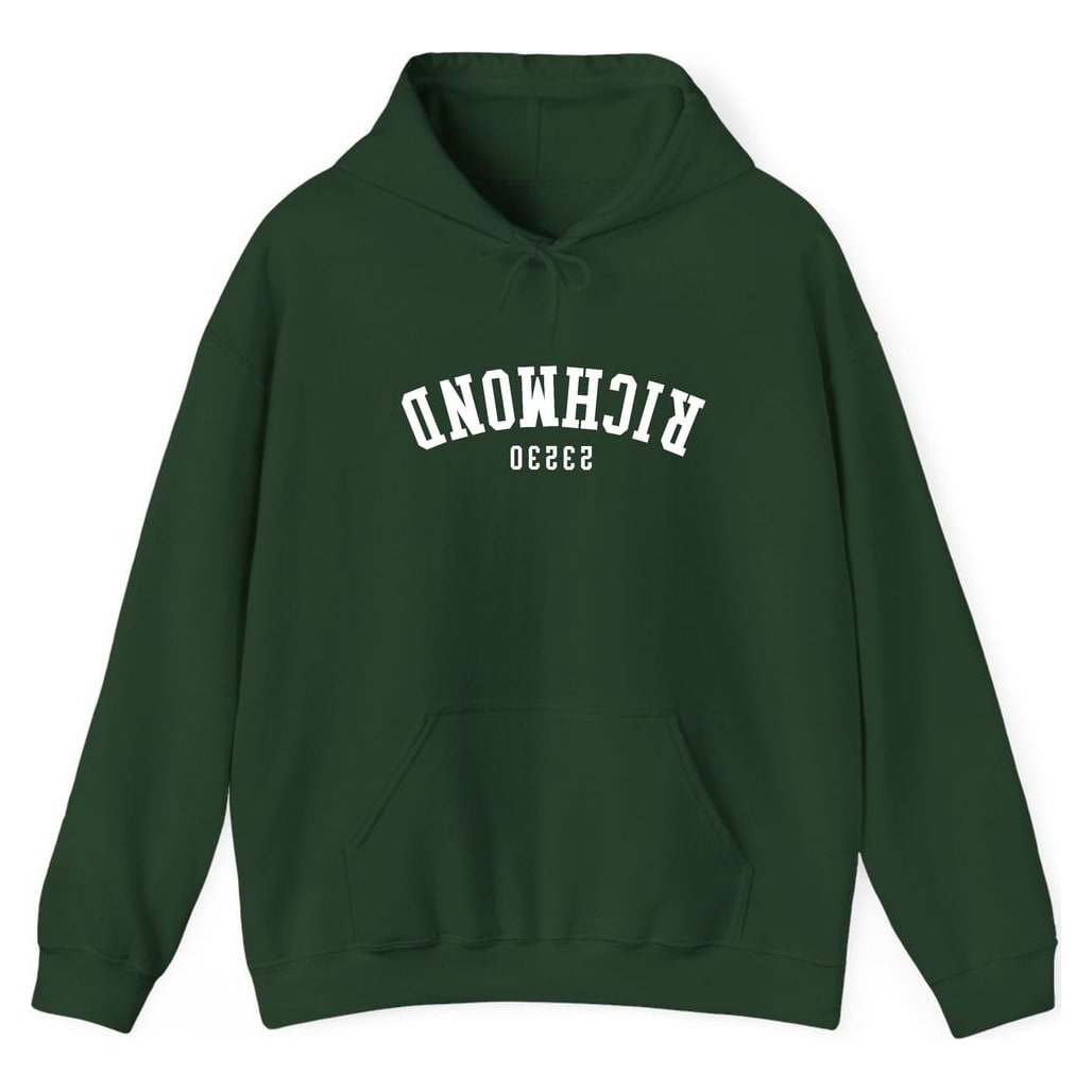 Richmond 23230 Arched - Upside Down — Forest Green