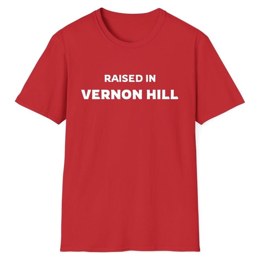 RAISED IN VERNON HILL — Red
