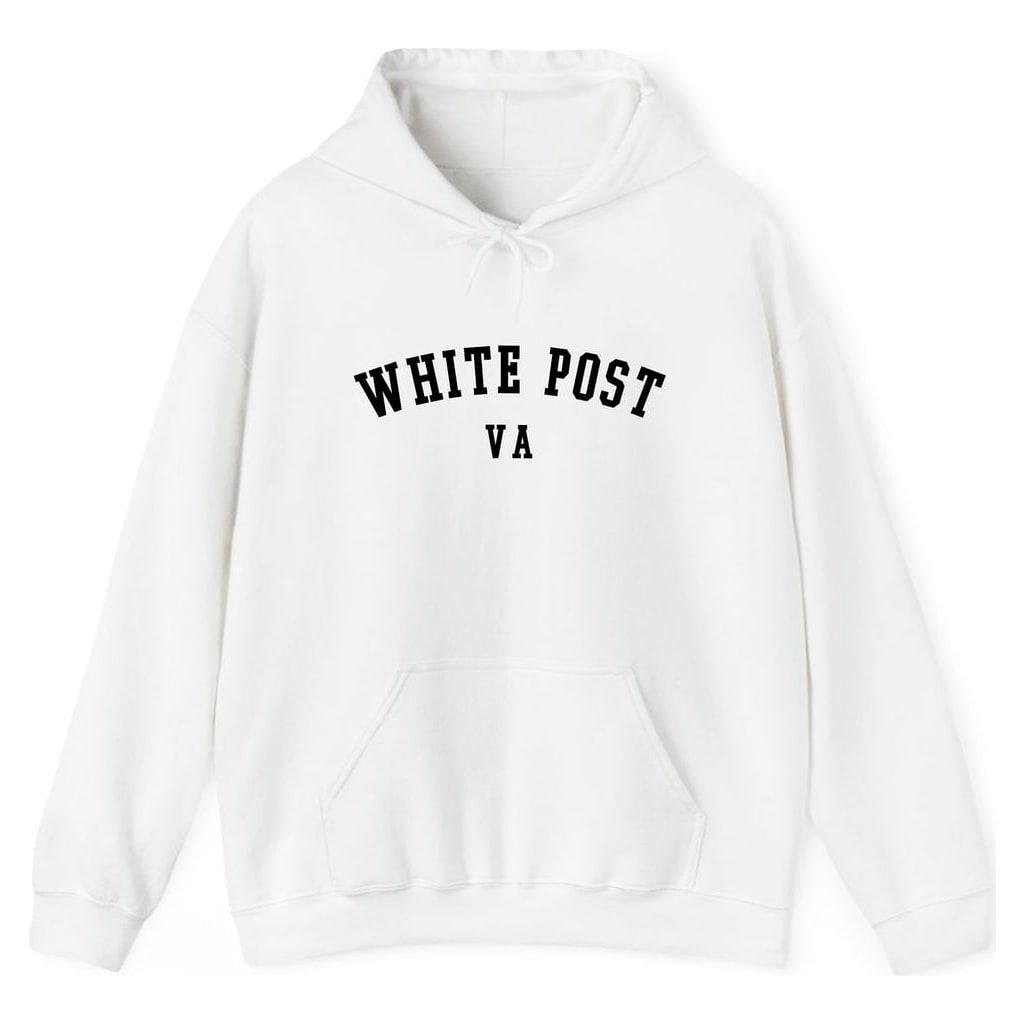 WHITE POST VIRGINIA ARCHED — White