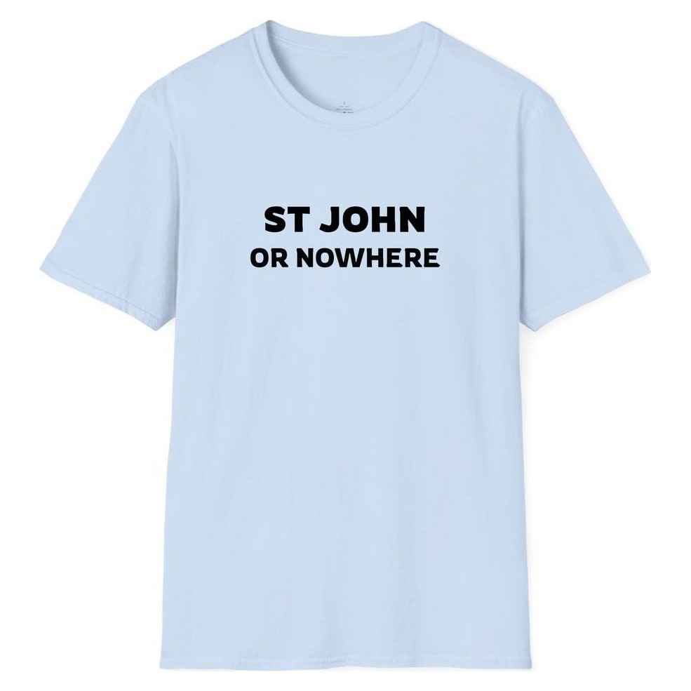 ST JOHN OR NOWHERE — Light Blue