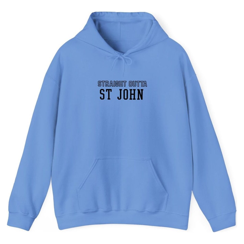 STRAIGHT OUTTA ST JOHN — Carolina Blue